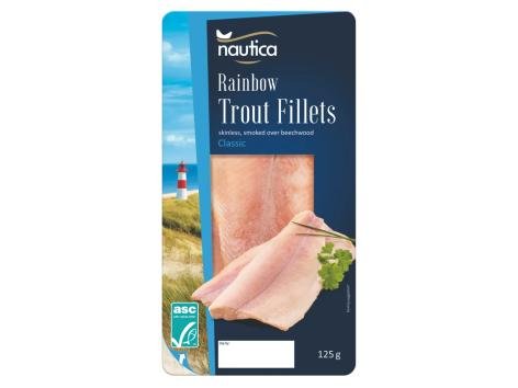 Filetti di trota affumicata