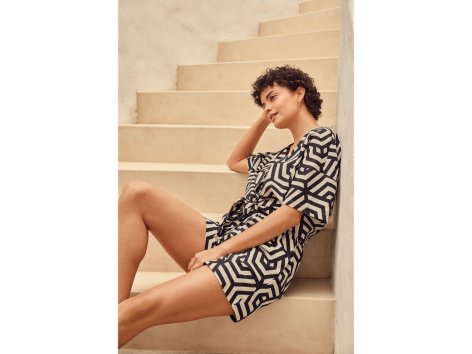 Camicetta in lino da donna