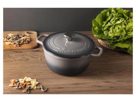 Casseruola in ghisa con coperchio