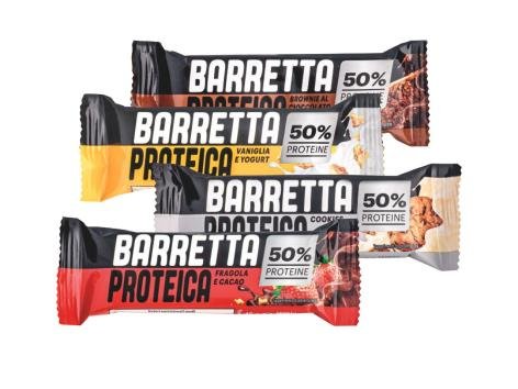 Barrette proteiche 50% proteine