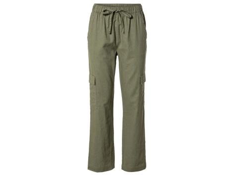 Pantaloni in lino da donna