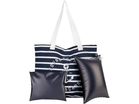 Set borse da spiaggia e cuscinetto gonfiabile