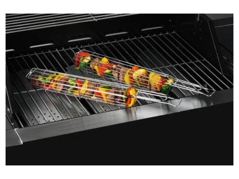 Griglia doppia con manico