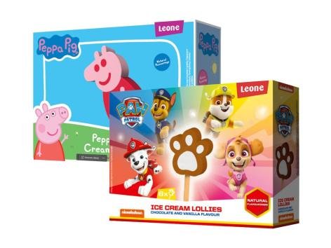 Gelato Paw Patrol o Peppa Pig