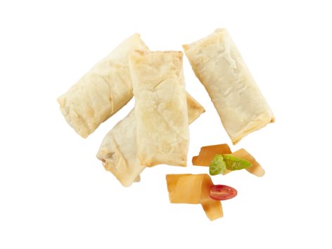 Involtini primavera con petto di pollo