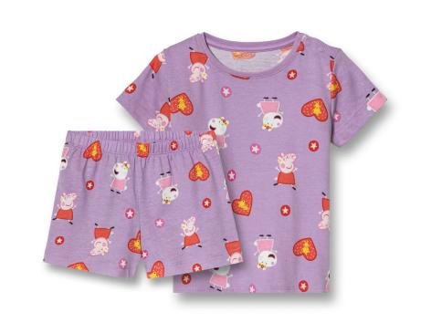 Pigiama corto da bambina "Peppa Pig"