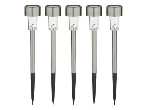 Lampada LED ad energia solare con picchetto