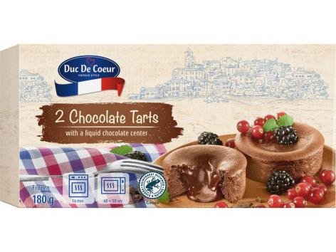 Tortine al cioccolato