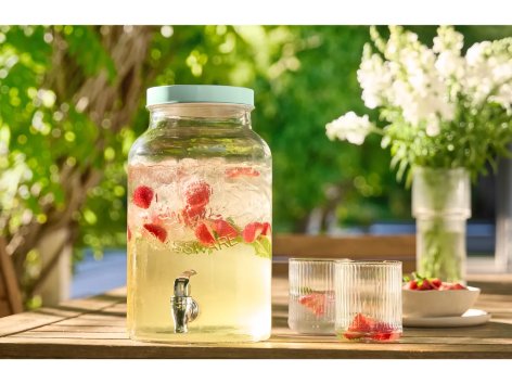 Dispenser in vetro per bevande