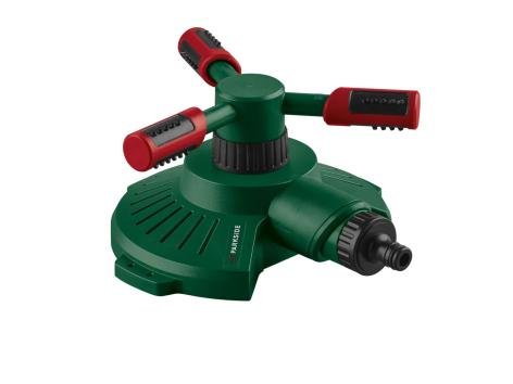 Irrigatore circolare, oscillante o rotante a 3 bracci