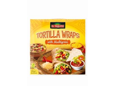 Tortilla di frumento con cereali