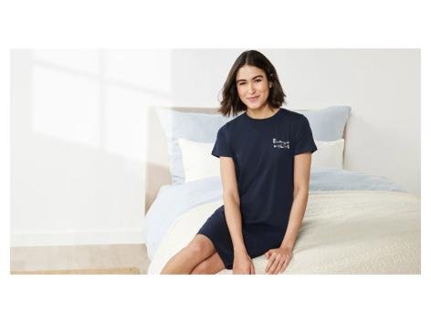 Maxi t-shirt da notte per donna
