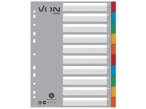 Divisori per raccoglitori ad anelli A4