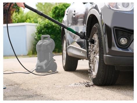 Tubo o spazzola pulizia auto per idropulitrice