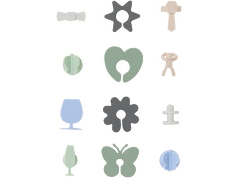 Segnabicchieri, cannucce o tappi riutilizzabili