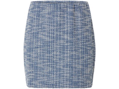 Minigonna in tweed da donna