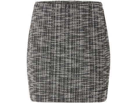 Minigonna in tweed da donna