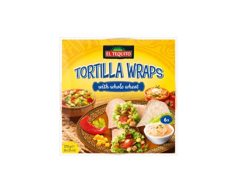 Tortillas di frumento integrale