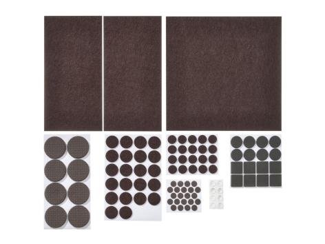 Set feltrini, protezioni adesive o cunei fermaporta