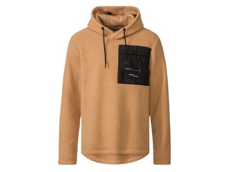 Pullover in pile da uomo