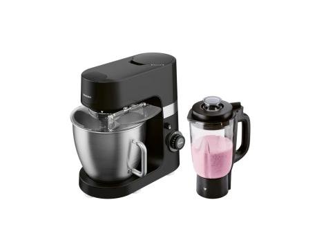 Impastatrice planetaria con inserto mixer, nera