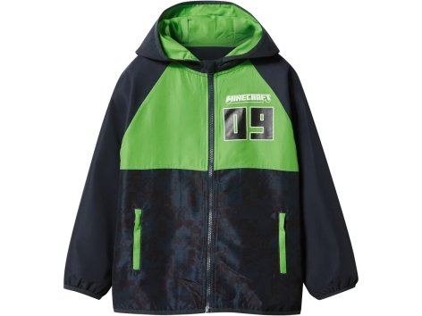 Giacca a vento da bambino “Minecraft”