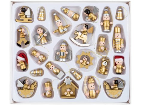 Decorazioni per albero di Natale, 26 pezzi