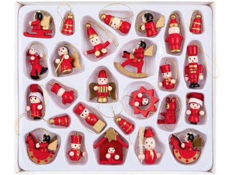 Decorazioni per albero di Natale, 26 pezzi