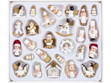 Decorazioni per albero di Natale, 26 pezzi