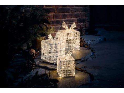 Decorazione natalizia 3D a LED