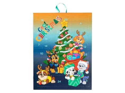 Calendario dell'avvento con accessori per capelli "Paw Patrol, Rainbow High, Frozen"
