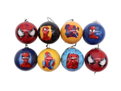 Set palline natalizie "Marvel, Frozen, Mickey Mouse", 8 pezzi