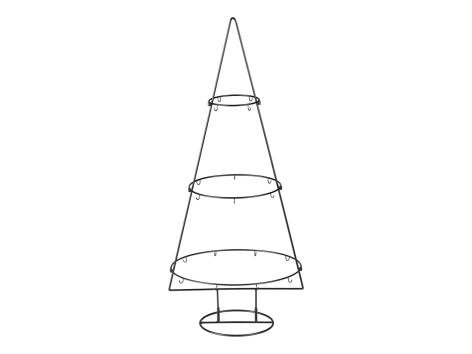 Albero di Natale stilizzato con gancio portalumini