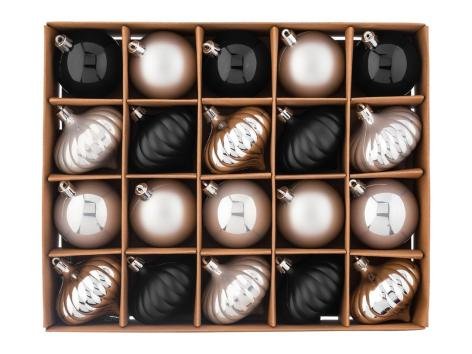 Palline natalizie, 20 o 45 pezzi