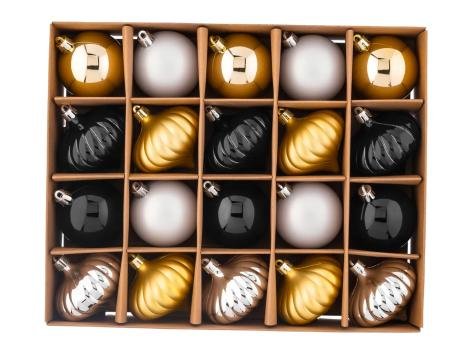 Palline natalizie, 20 o 45 pezzi