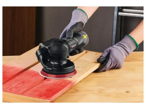 Smerigliatrice orbitale o eccentrica ricaricabile