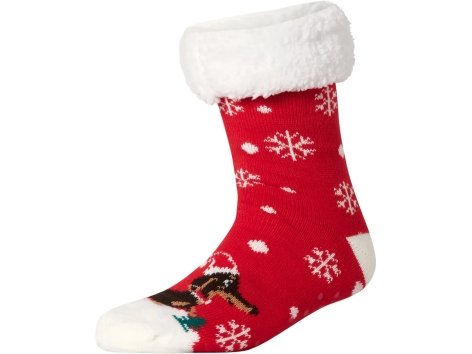 Calze antiscivolo natalizie per adulti