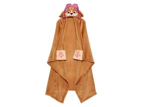 Coperta con cappuccio “Gabby’s Dollhouse, Paw Patrol”