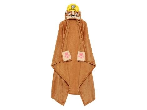 Coperta con cappuccio “Gabby’s Dollhouse, Paw Patrol”