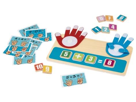 Gioco educativo Montessori “Contare, Bruco, Parcheggio o Dinosauro”