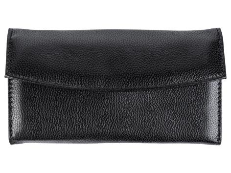 Accessori per manicure con astuccio in cuoio