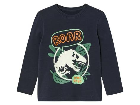 Maglia a maniche lunghe da bambino "Jurassic World, Paw Patrol"