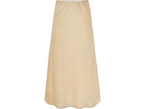 Gonna in raso da donna