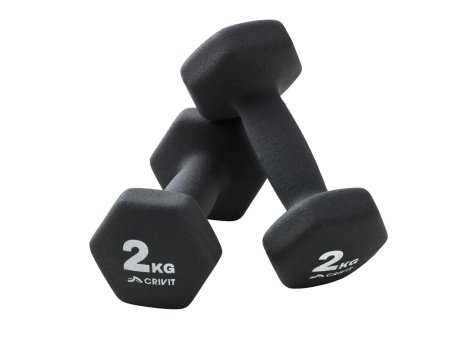 Set manubri da 2 kg, tavola per push-up o peso kettlebell