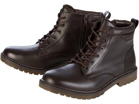 Scarponi in cuoio da uomo