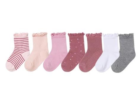 Calze da bambina, 7 paia