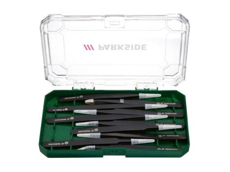 Utensili per meccanica di precisione o set pinzette antistatiche