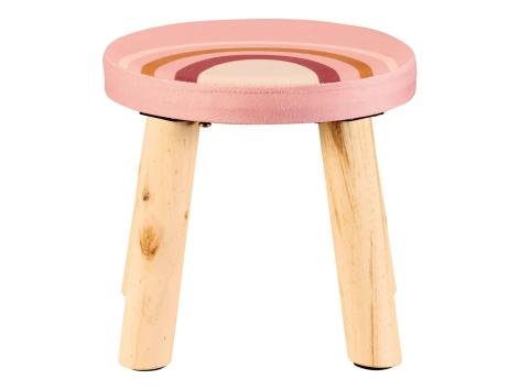 Sgabello o pouf contenitore per bambini