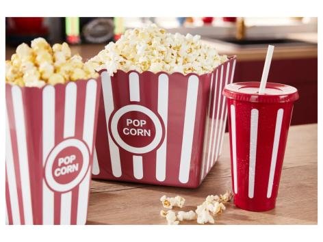 Set bicchieri o accessori per pop corn
