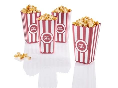 Set bicchieri o accessori per pop corn